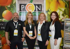 The team of Pro Citrus Network is getting ready for its summer citrus program. Pictured are Hector Gonzalez, Stevy Mandaro, Kim Flores and Christine Raymer.